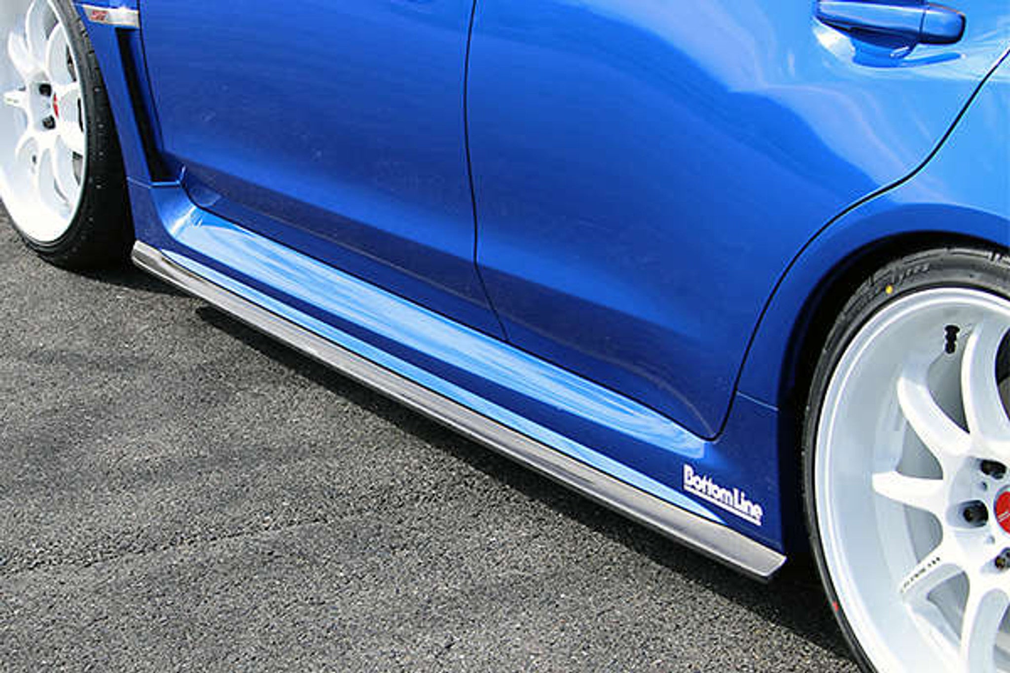 Charge Speed 2015-2017 Subaru WRX STi 4 Doors Sedan VA-B-C BottomLine Type 1 Carbon Full Lip Kit for STi