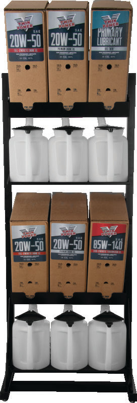 Twin Power Rack for 6 Gallon Bag-In-Box