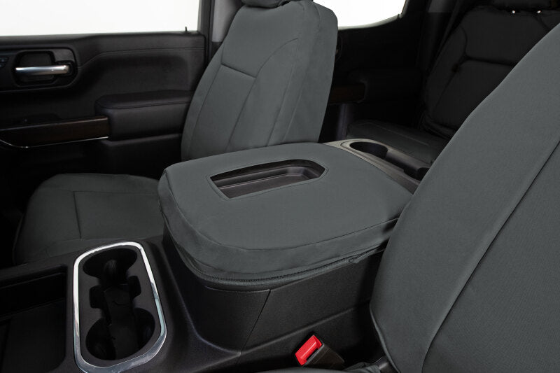 Covercraft 17-22 Ford F250 Endura PrecisionFit Front Row Seat Covers - Charcoal/Charcoal