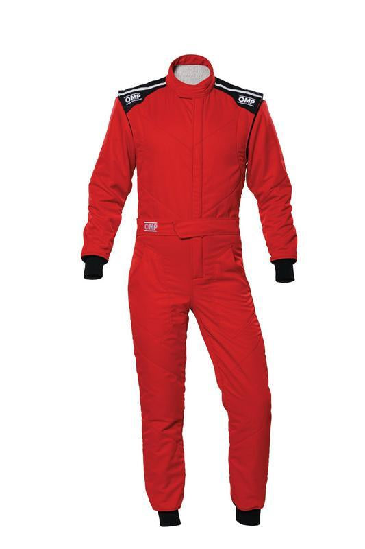 OMP FIRST-S OVERALL RED SIZE 48 FIA 8856-2018 + SFI