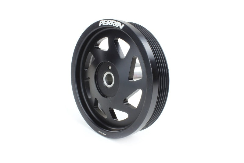 PERRIN 19-21 Subaru WRX / 16-18 Forester / 15-19 Legacy Lightweight Crank Pulley - Black