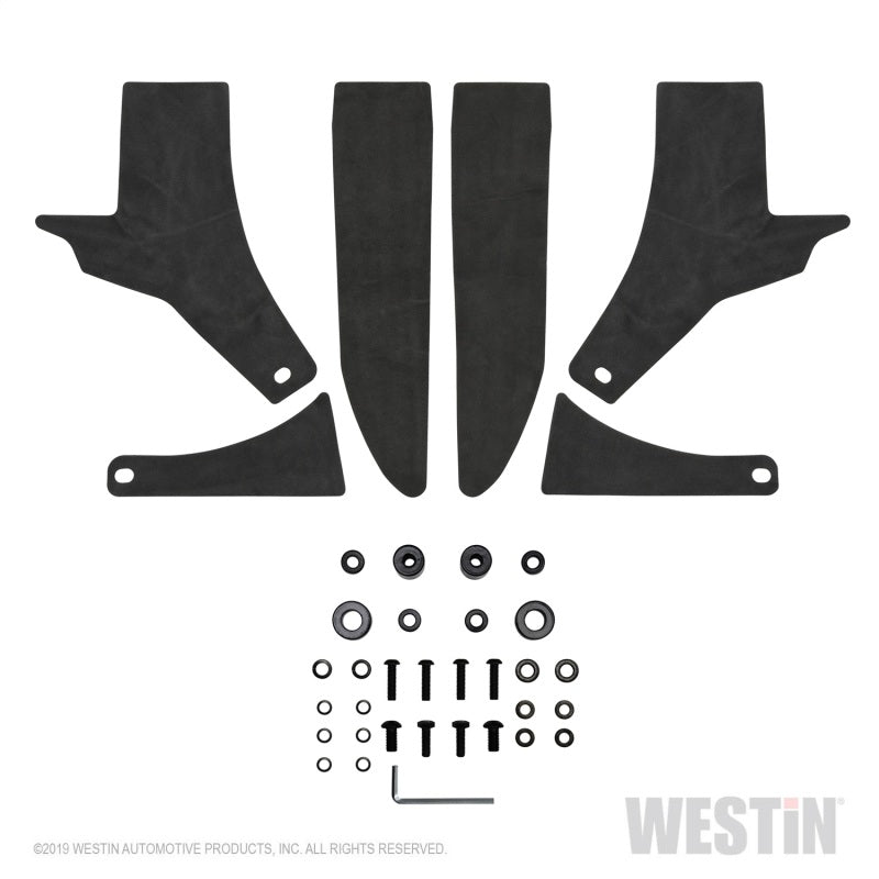 Westin 18-19 Jeep Wrangler Pillar LED Light Mount - Textured Black