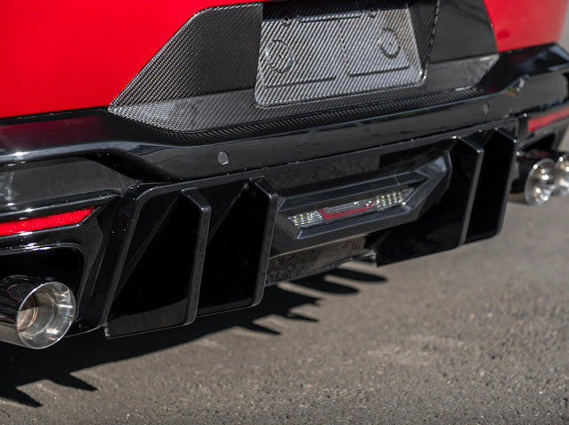 2024+ FORD MUSTANG S650 |  VERSION 2 PACKAGE REAR BUMPER DIFFUSER