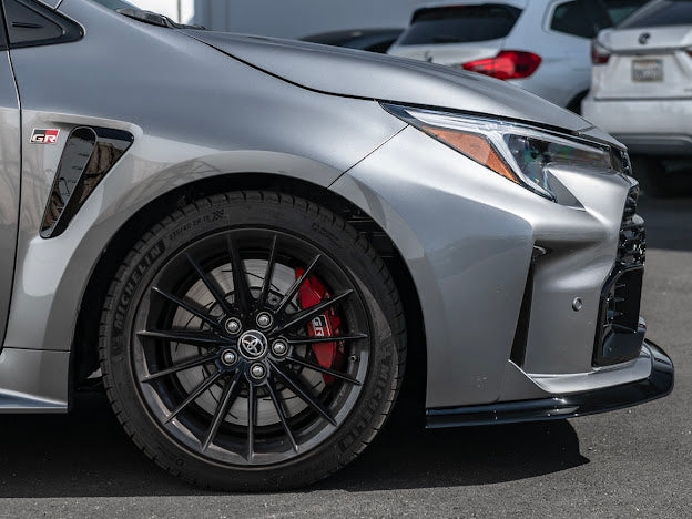 2023-UP TOYOTA GR COROLLA |GR STYLE FRONT LIP SPLITTER GROUND EFFECTS