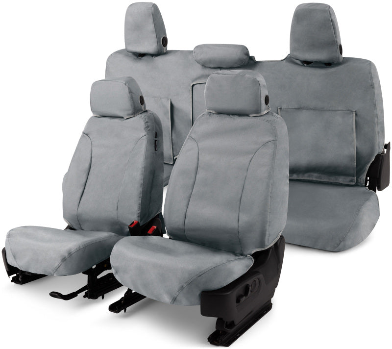 Covercraft 12-21 Nissan Frontier Waterproof Polyester SeatSaver Custom Second Row Seat Covers - Grey