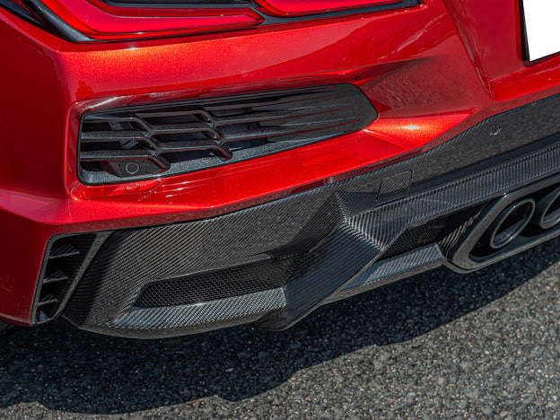 2020+ CHEVROLET CORVETTE C8 Z06 |REAR DIFFUSER SIDE VENT COVER PAIR