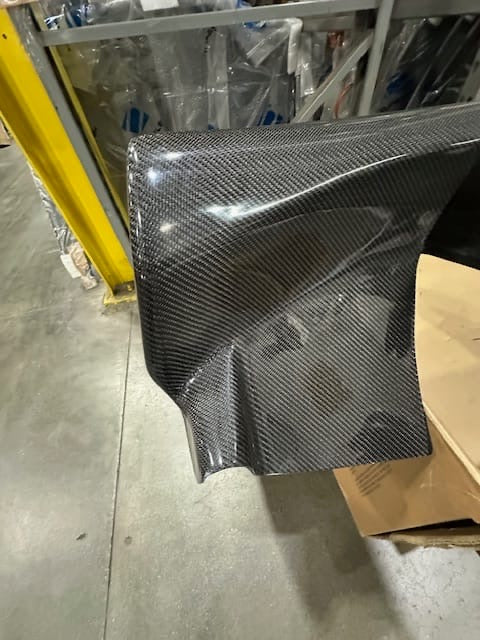 *BLEMISHED/DISCOUNTED*2005-2013 Chevrolet Corvette C6 Carbon Creations ZR2 Front Fenders - 2 Piece