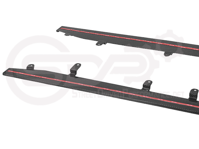 2023-Up BMW G87 M2 | TR Style CARBON FIBER Side Skirts Rocker Panel Extension Ground Effects
