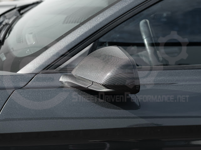 2015-2023 FORD MUSTANG S550 | CARBON FIBER SIDE MIRROR CAP COVER PAIR