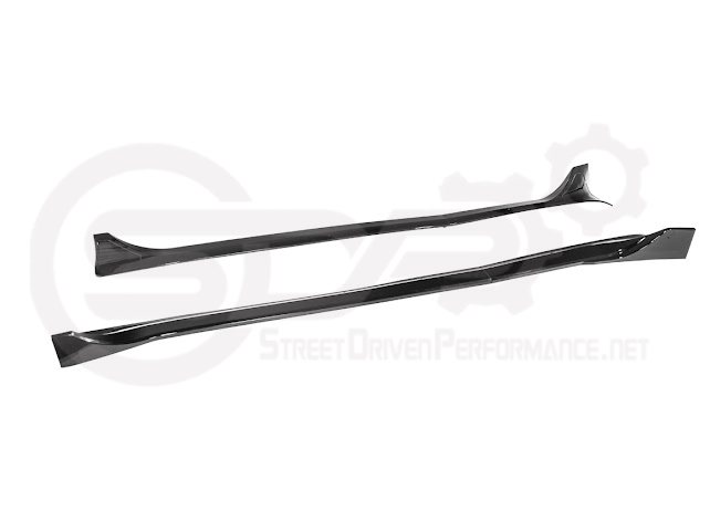 2025-UP TESLA MODEL Y | SDP TRACK STYLE SIDE SKIRTS ROCKER PANEL GROUND EFFECTS PAIR
