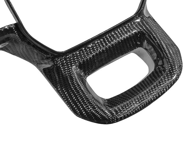 2021+ FORD F-150 | GM FACTORY STYLE CARBON FIBER STEERING WHEEL BUTTON TRIM COVER REPLACEMENT