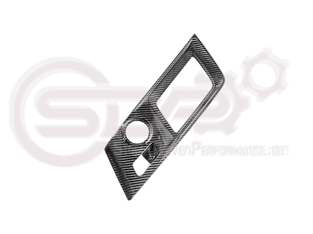 2014-2019 CHEVROLET CORVETTE C7 | FACTORY STYLE DRY CARBON FIBER CENTER CONSOLE SHIFTER TRIM PLATE COVER OVERLAY