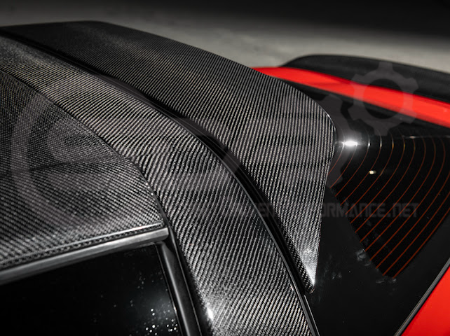 2005-2013 CHEVROLET CORVETTE C6 | SDP PERFORMANCE CARBON FIBER REAR ROOF WING LID SPOILER