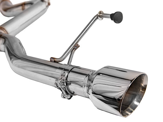 2024-Up Ford Mustang S650 | Muffler Delete Axle Back 3.5'' Dual Tips Exhaust