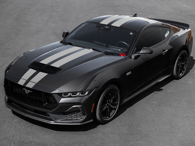 2024-UP FORD MUSTANG S650 | HOOD BODY STRIPE 3M DECALS