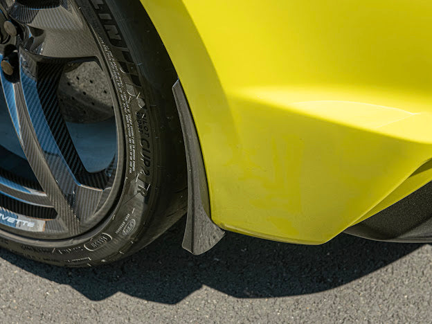 2020+ CHEVROLET CORVETTE C8 Z06 & E-RAY | CARBON FLASH XL EXTENDED FRONT SPLASH GUARD