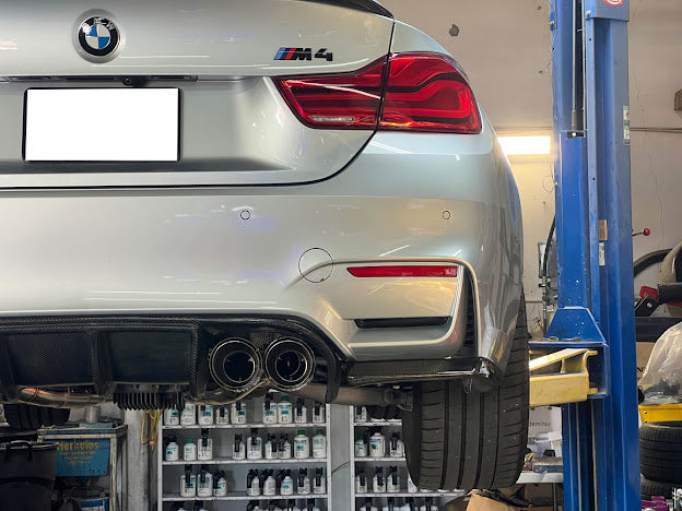 2015-2020 BMW F80 M3 F82 / F83 M4 | 2.5" PIPING W/ 3.5 " QUAD TIPS AXLE BACK EXHAUST