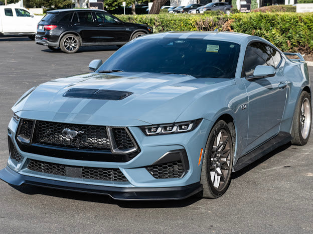 2024-UP FORD MUSTANG S650 | CARBON FIBER FRONT UPPER HOOD VENT INSERT