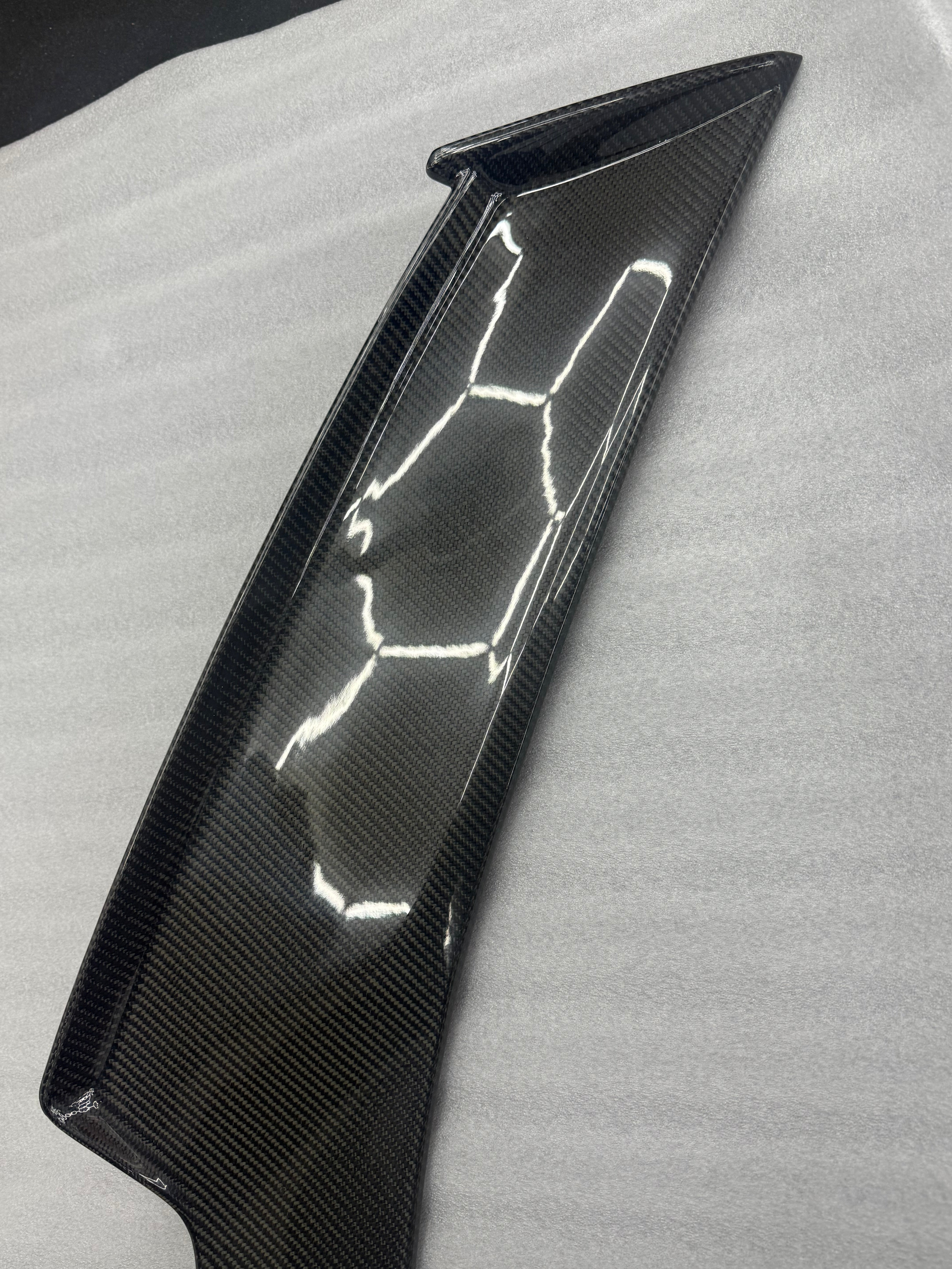 *IMPERFECTION / DISCOUNTED* 2023+ CORVETTE C8 Z06 & E-RAY | CARBON FIBER REAR TRUNK DUCKTAIL WING SPOILER