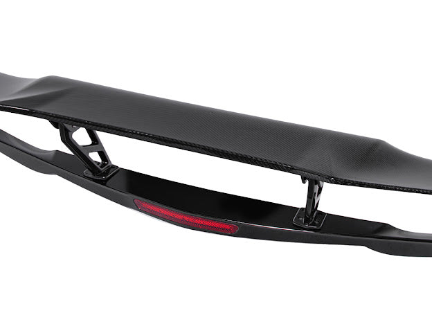 2014-2019 CORVETTE C7 | CARBON FIBER ZR1 EXTENDED REAR SPOILER HIGH WING