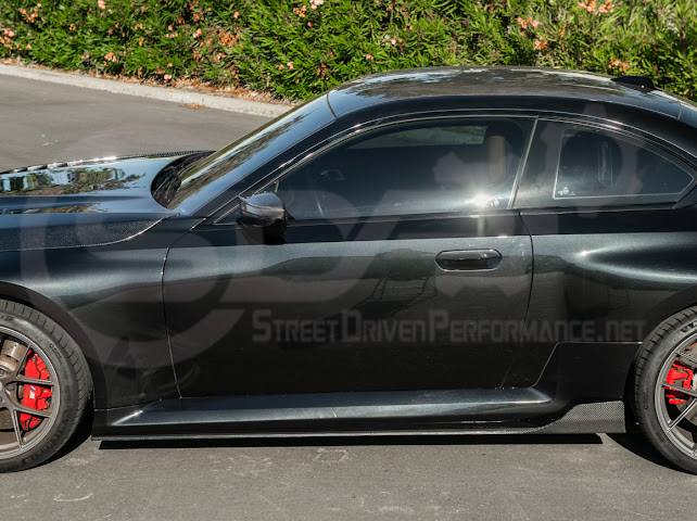 2023-Up BMW G87 M2 | TR Style CARBON FIBER Side Skirts Rocker Panel Extension Ground Effects