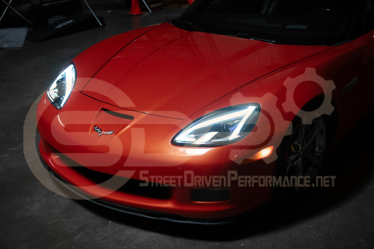 2005-2013 CORVETTE C6 | C8 STYLE TURN SIGNAL HEADLIGHTS