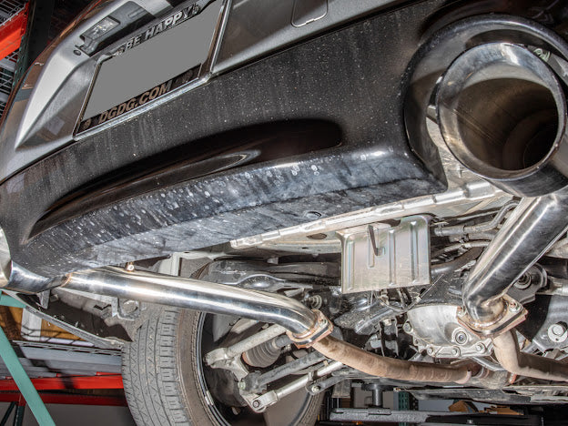 2017-UP INFINITI Q60 MUFFLER DELETE DUAL BURNT TIPS EXHAUST