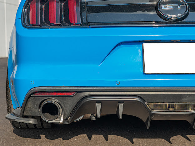 2015-17 FORD MUSTANG | RTR PERFORMANCE PACKAGE 3PCS BUMPER DIFFUSER