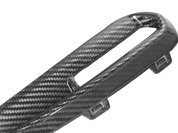 2023-Up Honda Civic FL5 Type-R  | JDM Style CARBON FIBER Rear Hatch Vent Trim Replacement (Pair)