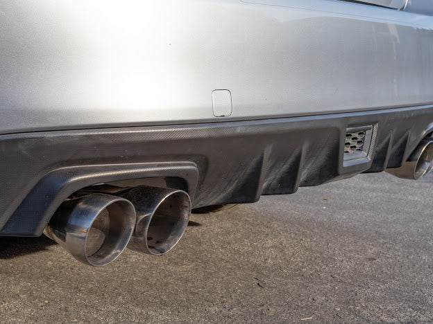 2015-2021 SUBARU WRX / STI | MUFFLER DELETE AXLE BACK EXHAUST 4 INCH CHROME QUAD TIPS