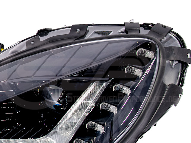 2005-2013 CHEVROLET CORVETTE C6 | C7 STYLE PROJECTOR LED SEQUENTIAL SIGNAL TURN HEADLIGHTS (PAIR)