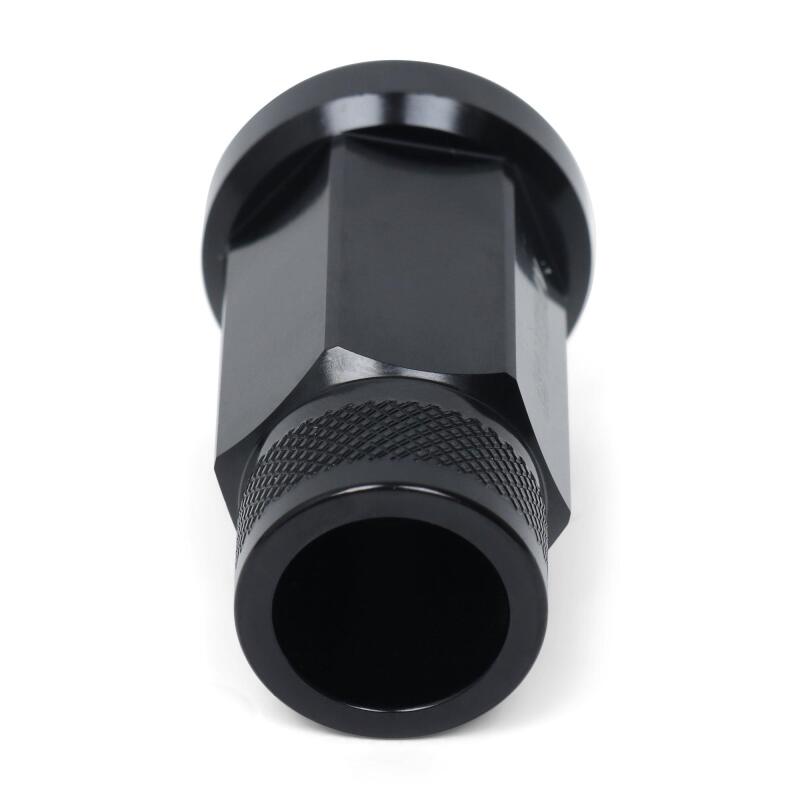BLOX Racing Street Series Forged Lug Nuts - Black 12 x 1.5mm - Set of 16 (New Design)
