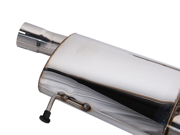 2016+ Cadillac CTS-V V3 Sedan | NPP Valved Axle Back Quad BLACK Tips Exhaust