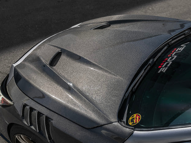 2014-Up Infiniti Q50 V37 | Performance CARBON FIBER Front Vented Hood