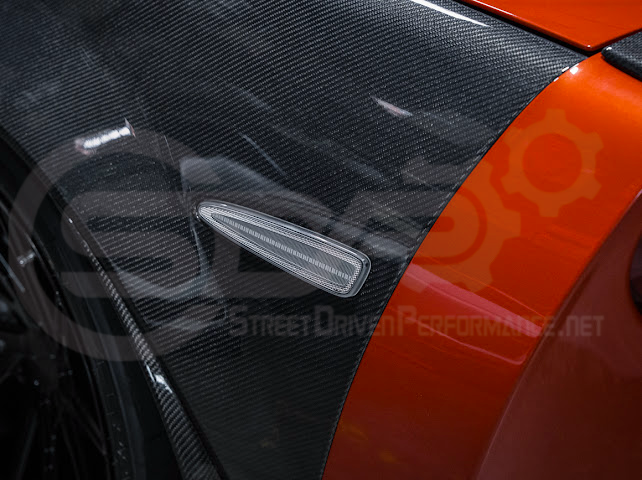 2005-2013 Chevrolet Corvette C6 | Amber Light LED Side Fender Markers Pair (Front and / or Rear) {Clear, Amber, Red, or Smoke Lenses}
