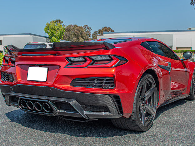 2020+ CHEVROLET CORVETTE C8 Z06 |REAR DIFFUSER SIDE VENT COVER PAIR