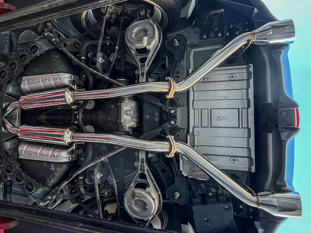 2009-2021 NISSAN 370Z Z34 RESONATED MID PIPE