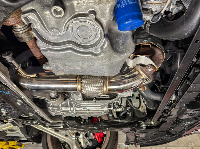 2023+ HONDA CIVIC FL5 TYPE R 2.0T & 2022+ ACURA INTEGRA TYPE S 2.0T EXHAUST FRONT PIPE