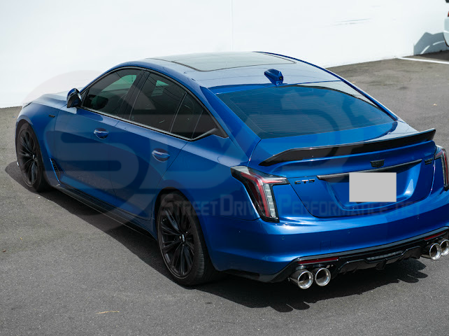 2020-Present Cadillac CT5 Sport / CT5-V / CT5-V Blackwing | Blackwing Style Rear Trunk Spoiler Wing
