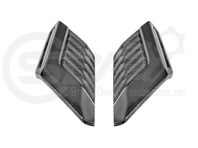 2022-Up Toyota Tundra | TRD Pro Style CARBON FIBER Front Hood Side Vents Pair