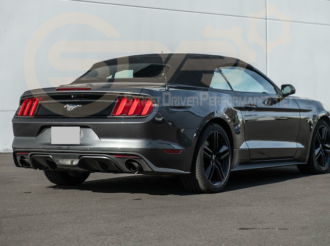 2018-2023 Ford Mustang | DRY CARBON FIBER Rear Tail Light Trim Bezel Cover Pair