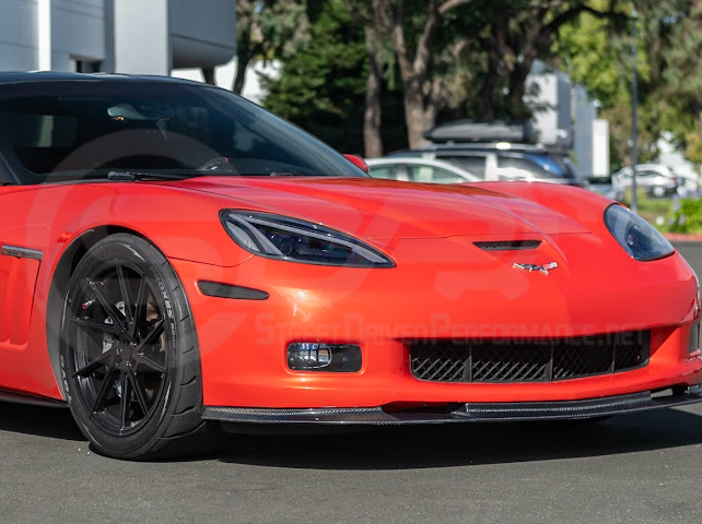 2005-2013 C6 Corvette - Grand Sport / Z06 / ZR1 - ZR1 Style Front Splitter/Lip Ground Effects