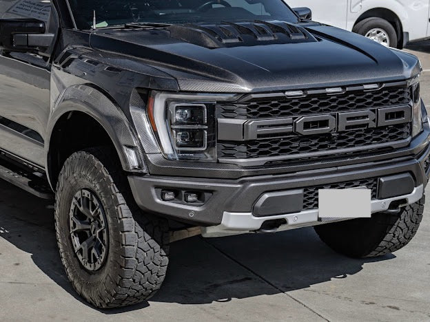2021-UP FORD F-150 RAPTOR CARBON FIBER FRONT HOOD