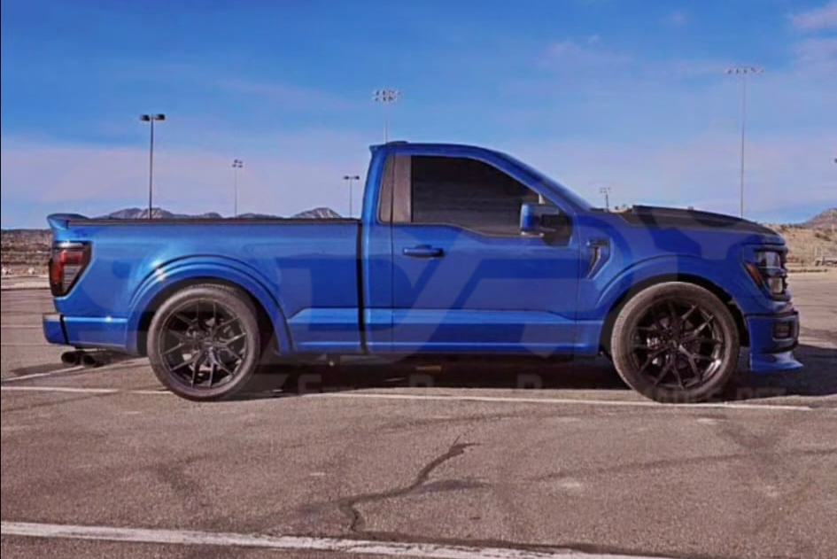 2021-UP FORD F-150 | SDP PERFORMANCE STYLE CARBON FIBER FRONT COWL HOOD