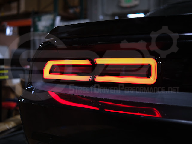 2008-2014 Dodge Challenger | Facelift Sequential Signal LED Smoke Rear Taillights Pair