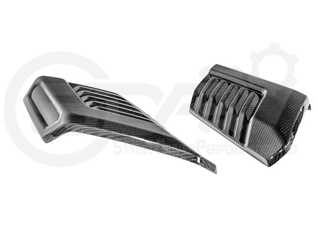 2022-Up Toyota Tundra | TRD Pro Style CARBON FIBER Front Hood Side Vents Pair