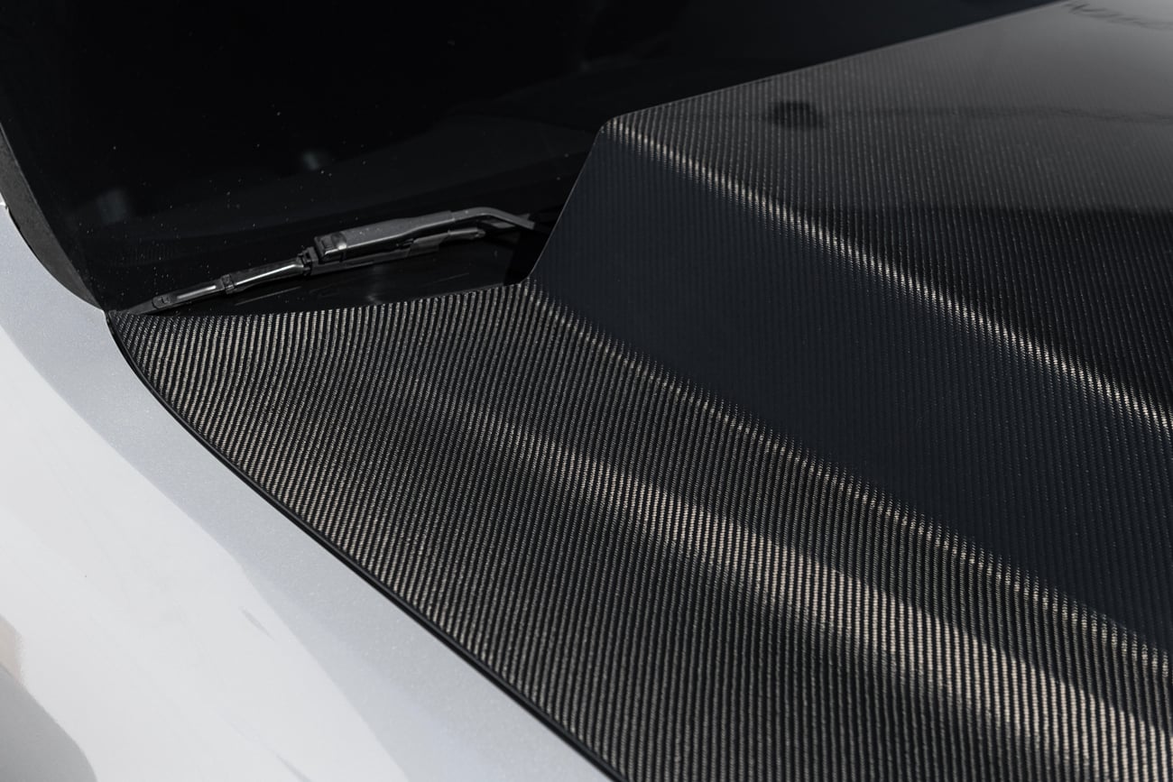 2008-2009 PONTIAC G8 CARBON FIBER FRONT COWL HOOD