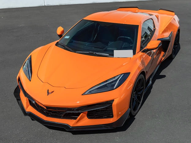 2023-Up Corvette C8 Z06 & E-Ray | “Z07 Performance Package” PAINTED CARBON FIBER Lip Splitter Ground Effects with Canards