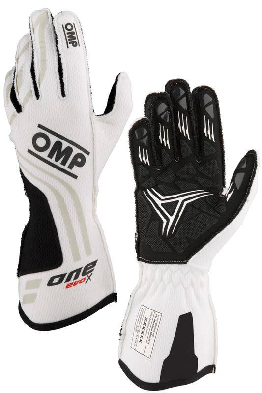 OMP ONE EVO-X MY24 GLOVES FIA 8856-2018 FLUO YELLOW SZ M