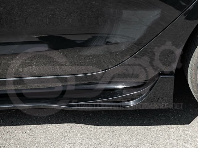 2024-UP TESLA MODEL 3 SIDE SKIRTS ROCKER PANEL GROUND EFFECTS PAIR